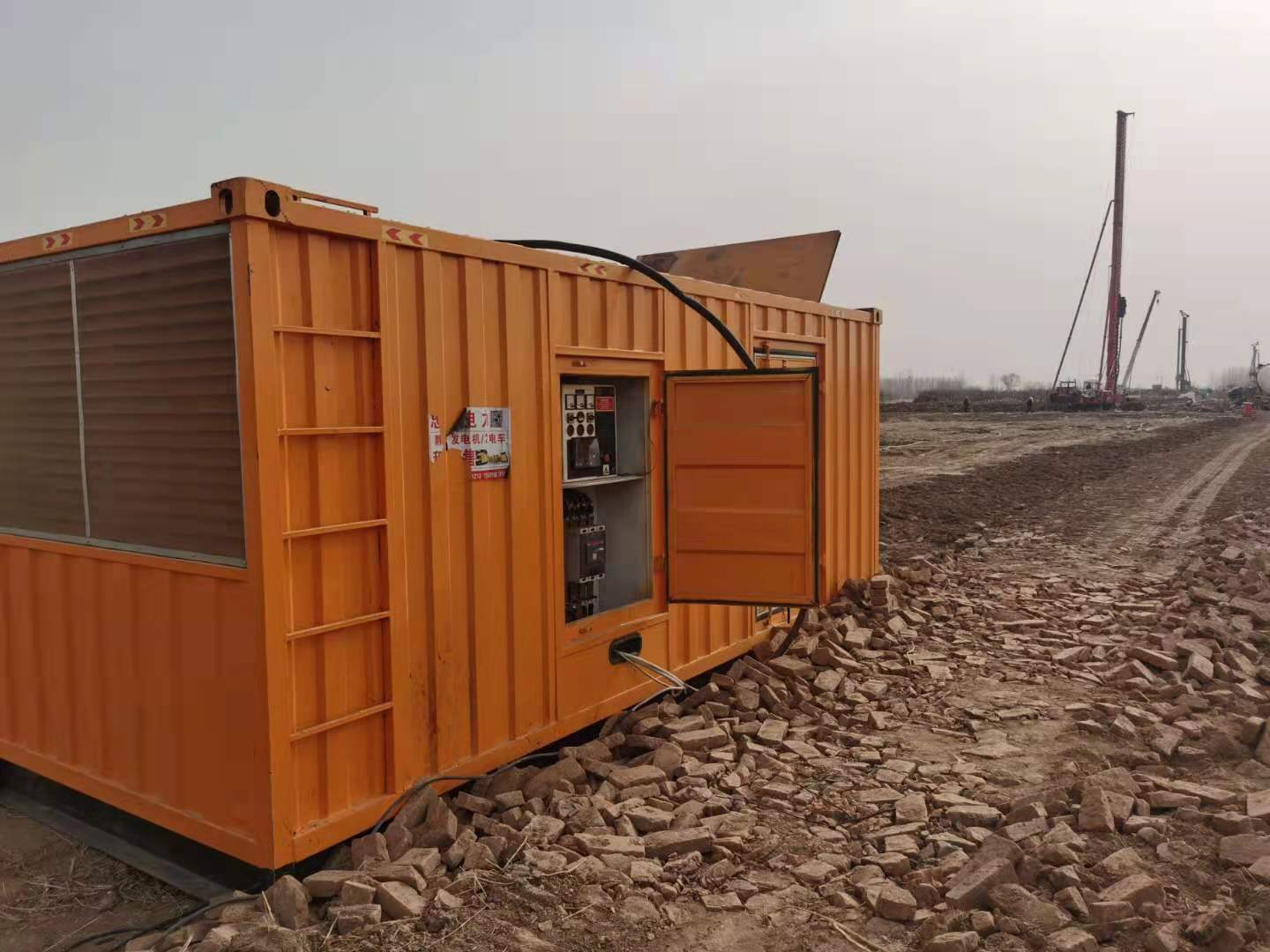 盐城发电车租赁-柴油发电机组的安装须知