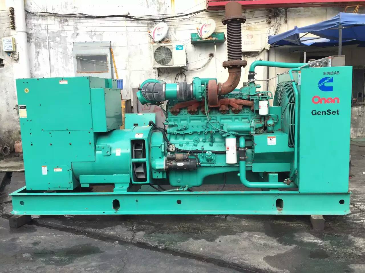盐城租赁发电机-柴油发电机不正常冒烟的原因